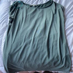 green envelope shirt